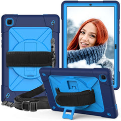Contrast Color Silicone + PC Combination Case with Holder, For Samsung Galaxy Tab A7 10.4 (2020) T500