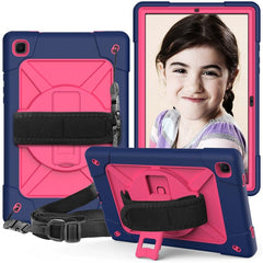 Contrast Color Silicone + PC Combination Case with Holder, For Samsung Galaxy Tab A7 10.4 (2020) T500