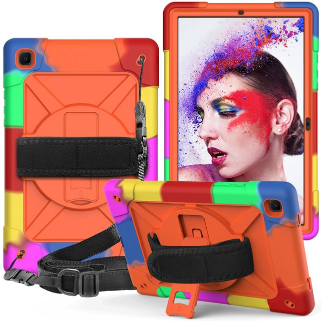 Contrast Color Silicone + PC Combination Case with Holder, For Samsung Galaxy Tab A7 10.4 (2020) T500