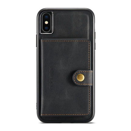 JEEHOOD Retro Magnetic Detachable Protective Case with Wallet & Card Slot & Holder, For iPhone XS Max, For iPhone 11 Pro, For iPhone 11, For iPhone 11 Pro Max