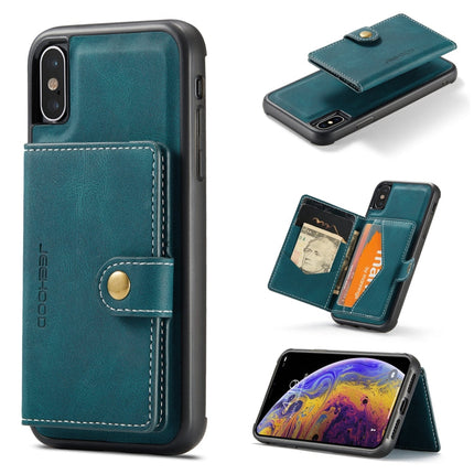 JEEHOOD Retro Magnetic Detachable Protective Case with Wallet & Card Slot & Holder, For iPhone XS Max, For iPhone 11 Pro, For iPhone 11, For iPhone 11 Pro Max