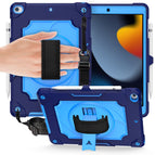 For iPad 10.2 / 10.2 (2020) / Pro 10.5 / Navy Blue + Blue