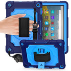 For Amazon Kindle Fire HD 8 2020 / Navy Blue + Blue