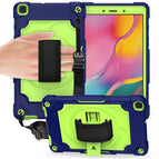 For Samsung Tab A 8.0 (2019)/T290 / Navy Blue + Yellow Green