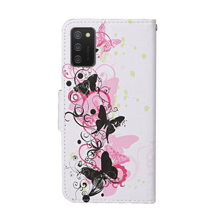 Colored Drawing Pattern Horizontal Flip Leather Case with Holder & Card Slots & Wallet & Lanyard