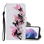 For Samsung Galaxy S21+ 5G / Four Butterflies