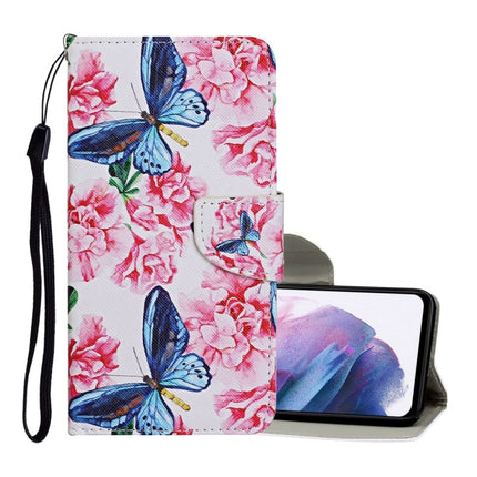Colored Drawing Pattern Horizontal Flip Leather Case with Holder & Card Slots & Wallet & Lanyard
