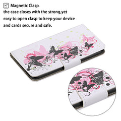 Colored Drawing Pattern Horizontal Flip Leather Case with Holder & Card Slots & Wallet & Lanyard, For Samsung Galaxy S21 Ultra 5G