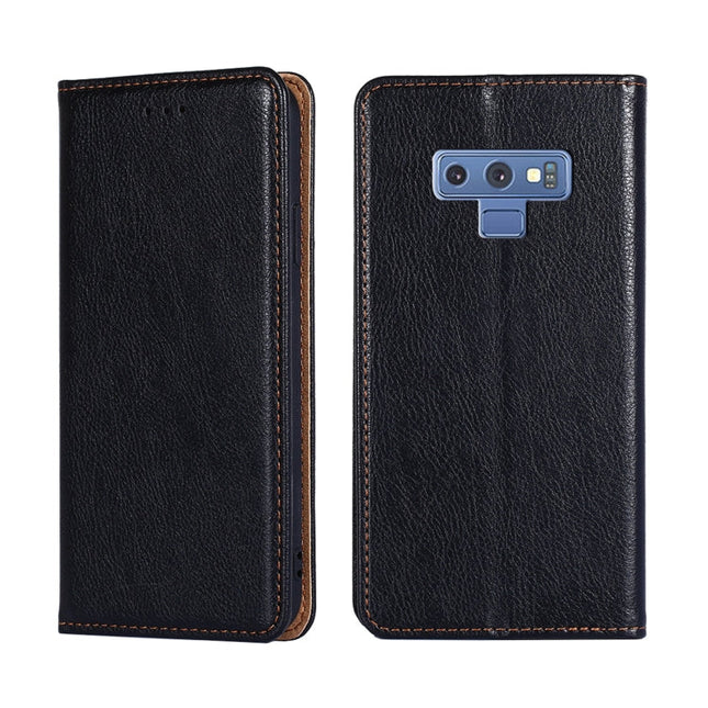 PU + TPU Gloss Oil Solid Color Magnetic Horizontal Flip Leather Case with Holder & Card Slot & Wallet, For Samsung Galaxy Note9, For Samsung Galaxy Note10, For Samsung Galaxy Note10+, For Samsung Galaxy Note10 Lite
