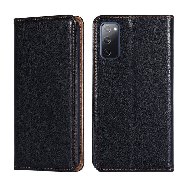 PU + TPU Gloss Oil Solid Color Magnetic Horizontal Flip Leather Case with Holder & Card Slot & Wallet, For Samsung Galaxy S20 FE, For Samsung Galaxy S20 Ultra, For Samsung Galaxy S21 5G, For Samsung Galaxy S21+ 5G