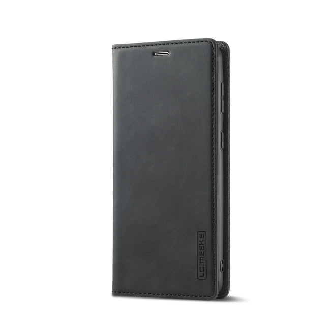 LC.IMEEKE Strong Magnetism Ultra-thin Horizontal Flip Matte TPU + PU Leather Case with Holder & Card Slots & Wallet, For Samsung Galaxy S21 5G, For Samsung Galaxy S21+ 5G, For Samsung Galaxy S21 Ultra 5G