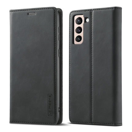 LC.IMEEKE Strong Magnetism Ultra-thin Horizontal Flip Matte TPU + PU Leather Case with Holder & Card Slots & Wallet, For Samsung Galaxy S21 5G, For Samsung Galaxy S21+ 5G, For Samsung Galaxy S21 Ultra 5G