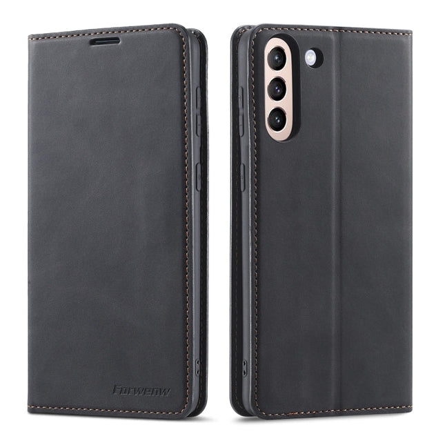 Forwenw Dream Series Oil Edge Strong Magnetism Horizontal Flip Leather Case with Holder & Card Slots & Wallet & Photo Frame, For Samsung Galaxy S21 5G, For Samsung Galaxy S21+ 5G, For Samsung Galaxy S21 Ultra 5G, For Xiaomi Mi 10T Lite�����������������...