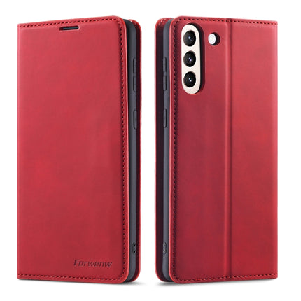 Forwenw Dream Series Oil Edge Strong Magnetism Horizontal Flip Leather Case with Holder & Card Slots & Wallet & Photo Frame, For Samsung Galaxy S21 5G, For Samsung Galaxy S21+ 5G, For Samsung Galaxy S21 Ultra 5G, For Xiaomi Mi 10T Lite�����������������...