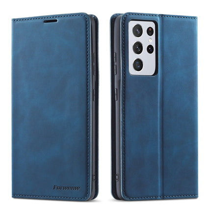 Forwenw Dream Series Oil Edge Strong Magnetism Horizontal Flip Leather Case with Holder & Card Slots & Wallet & Photo Frame, For Samsung Galaxy S21 5G, For Samsung Galaxy S21+ 5G, For Samsung Galaxy S21 Ultra 5G, For Xiaomi Mi 10T Lite�����������������...