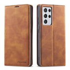 For Samsung Galaxy S21 Ultra 5G / Brown