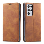 For Samsung Galaxy S21 Ultra 5G / Brown
