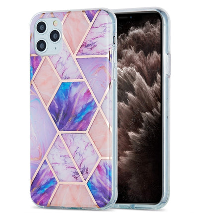 3D Electroplating Marble Pattern TPU Protective Case, For iPhone 11, For iPhone 11 Pro, For iPhone 11 Pro Max, For iPhone 12 mini