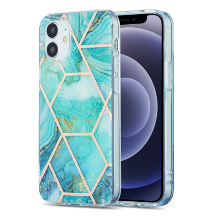 3D Electroplating Marble Pattern TPU Protective Case, For iPhone 11, For iPhone 11 Pro, For iPhone 11 Pro Max, For iPhone 12 mini