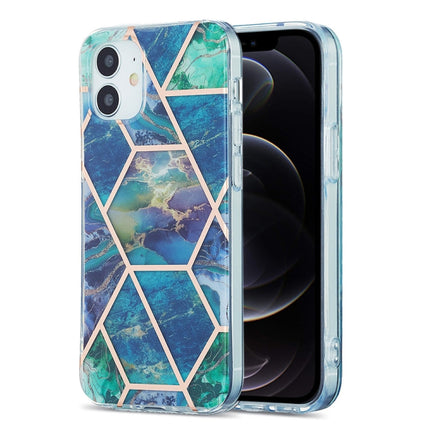 3D Electroplating Marble Pattern TPU Protective Case, For iPhone 12 / 12 Pro, For iPhone 12 Pro Max, For iPhone XS / X, For iPhone XR