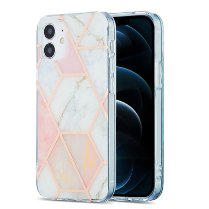 3D Electroplating Marble Pattern TPU Protective Case, For iPhone 12 / 12 Pro, For iPhone 12 Pro Max, For iPhone XS / X, For iPhone XR