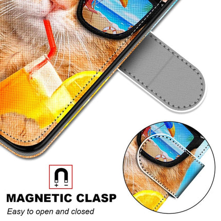 Coloured Drawing Cross Texture Horizontal Flip PU Leather Case with Holder & Card Slots & Wallet & Lanyard, For iPhone 12 mini