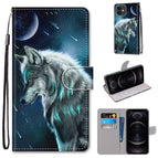 For iPhone 12 mini / Contemplative Wolf