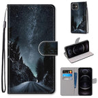 For iPhone 12 mini / Mountain Road Starry Sky