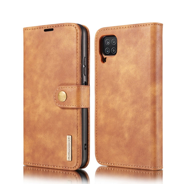 DG.MING Crazy Horse Texture Flip Detachable Magnetic Leather Case with Holder & Card Slots & Wallet, For Samsung Galaxy A12, For Samsung Galaxy A32 5G, For Samsung Galaxy A52 5G / 4G, For Samsung Galaxy A72 5G / 4G