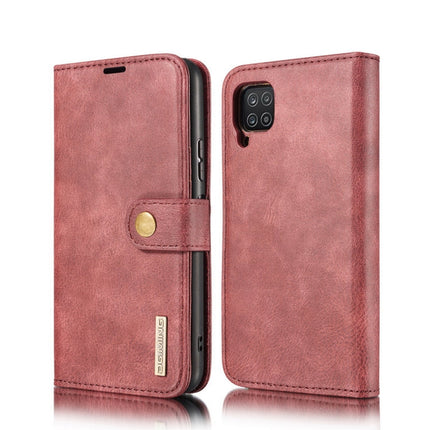 DG.MING Crazy Horse Texture Flip Detachable Magnetic Leather Case with Holder & Card Slots & Wallet, For Samsung Galaxy A12, For Samsung Galaxy A32 5G, For Samsung Galaxy A52 5G / 4G, For Samsung Galaxy A72 5G / 4G