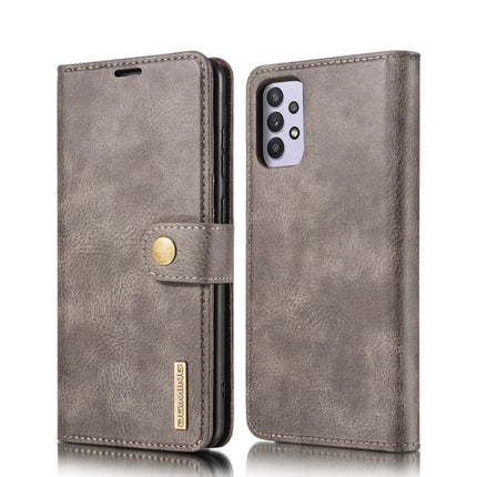 DG.MING Crazy Horse Texture Flip Detachable Magnetic Leather Case with Holder & Card Slots & Wallet, For Samsung Galaxy A12, For Samsung Galaxy A32 5G, For Samsung Galaxy A52 5G / 4G, For Samsung Galaxy A72 5G / 4G