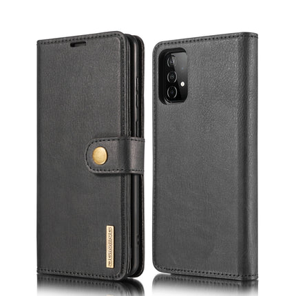DG.MING Crazy Horse Texture Flip Detachable Magnetic Leather Case with Holder & Card Slots & Wallet, For Samsung Galaxy A12, For Samsung Galaxy A32 5G, For Samsung Galaxy A52 5G / 4G, For Samsung Galaxy A72 5G / 4G