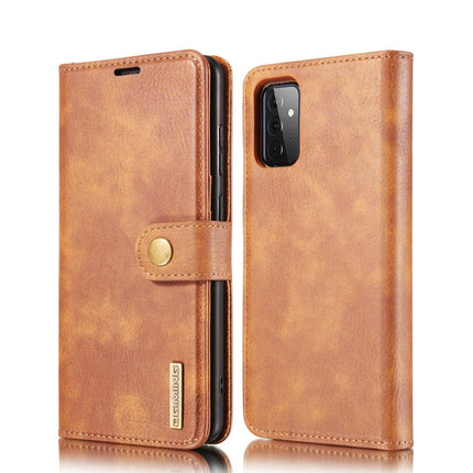 DG.MING Crazy Horse Texture Flip Detachable Magnetic Leather Case with Holder & Card Slots & Wallet, For Samsung Galaxy A12, For Samsung Galaxy A32 5G, For Samsung Galaxy A52 5G / 4G, For Samsung Galaxy A72 5G / 4G