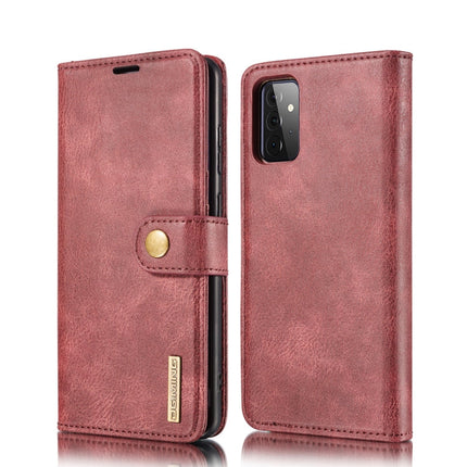 DG.MING Crazy Horse Texture Flip Detachable Magnetic Leather Case with Holder & Card Slots & Wallet, For Samsung Galaxy A12, For Samsung Galaxy A32 5G, For Samsung Galaxy A52 5G / 4G, For Samsung Galaxy A72 5G / 4G
