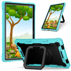 For Samsung Galaxy Tab A7 10.4 (2020) T500 / T505 / Mint Green + Black
