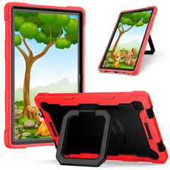 Contrast Color Shockproof Robot Silicone + PC Case with Wristband Holder, For Amazon Kindle Fire HD 8 (2020), For Samsung Galaxy Tab A7 10.4 (2020) T500 / T505