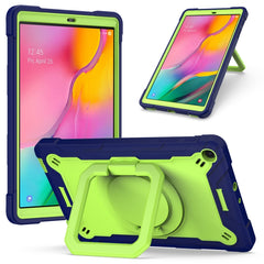 Contrast Color Shockproof Robot Silicone + PC Case with Wristband Holder, For Samsung Galaxy Tab A10.1 (2019) T510, For Samsung Galaxy Tab A 8.0 (2019) T290