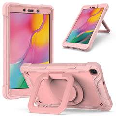 Contrast Color Shockproof Robot Silicone + PC Case with Wristband Holder, For Samsung Galaxy Tab A10.1 (2019) T510, For Samsung Galaxy Tab A 8.0 (2019) T290