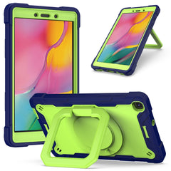 Contrast Color Shockproof Robot Silicone + PC Case with Wristband Holder, For Samsung Galaxy Tab A10.1 (2019) T510, For Samsung Galaxy Tab A 8.0 (2019) T290