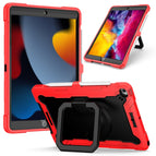 For iPad 10.2 2021 / 2020 / 2019 / Red + Black