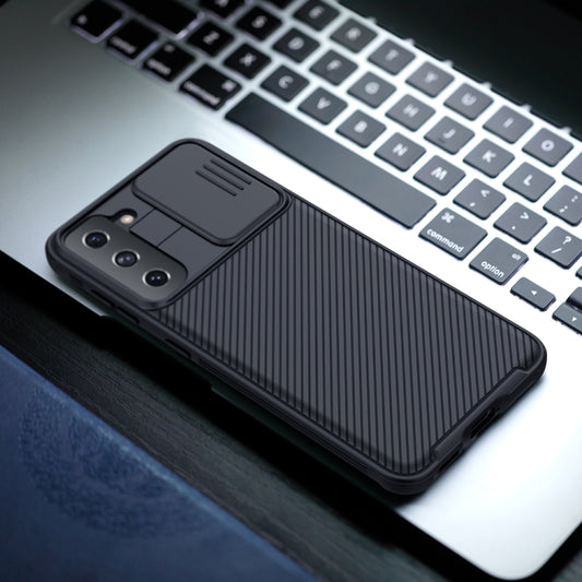 NILLKIN Black Mirror Pro Series Camshield Full Coverage Dust-proof Scratch Resistant Phone Case, For Samsung Galaxy S21 5G, For Samsung Galaxy S21 Plus 5G, For Samsung Galaxy S21 Ultra 5G