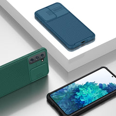 NILLKIN Black Mirror Pro Series Camshield Full Coverage Dust-proof Scratch Resistant Phone Case, For Samsung Galaxy S21 5G, For Samsung Galaxy S21 Ultra 5G