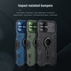 NILLKIN Shockproof CamShield Armor Protective Case with Invisible Ring Holder, For iPhone 12 / 12 Pro, For iPhone 12 Pro Max