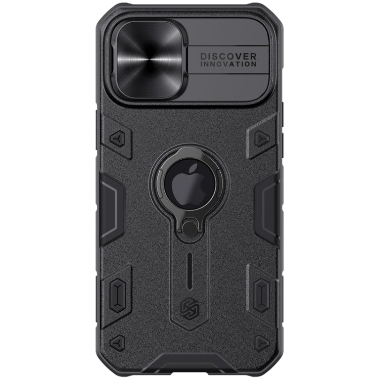 NILLKIN Shockproof CamShield Armor Protective Case with Invisible Ring Holder, For iPhone 12 Pro Max