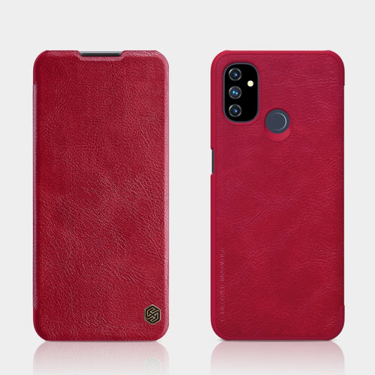 NILLKIN QIN Series Crazy Horse Texture Horizontal Flip Leather Case with Card Slot, For Xiaomi Poco M3, For Xiaomi Mi 10T Lite 5G / Redmi Note 9 Pro 5G, For OnePlus Nord N10 5G, For OnePlus Nord N100, For Samsung Galaxy A12, For Samsung Galaxy S21 5G��...