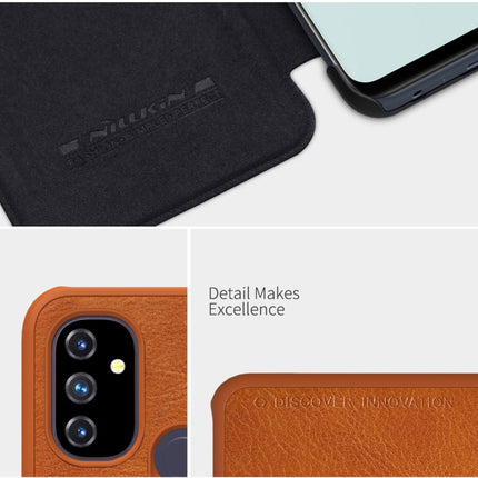 NILLKIN QIN Series Crazy Horse Texture Horizontal Flip Leather Case with Card Slot