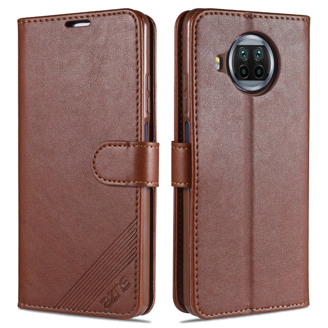 AZNS Sheepskin Texture Horizontal Flip Leather Case with Holder & Card Slots & Wallet, For Xiaomi Mi 10T Lite 5G
