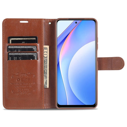 AZNS Sheepskin Texture Horizontal Flip Leather Case with Holder & Card Slots & Wallet, For Xiaomi Mi 10T Lite 5G
