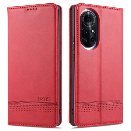 AZNS Magnetic Calf Texture Horizontal Flip Leather Case with Card Slots & Holder & Wallet, For Huawei nova 8 5G, For Samsung Galaxy S21 Ultra 5G, For Huawei nova 8 Pro 5G