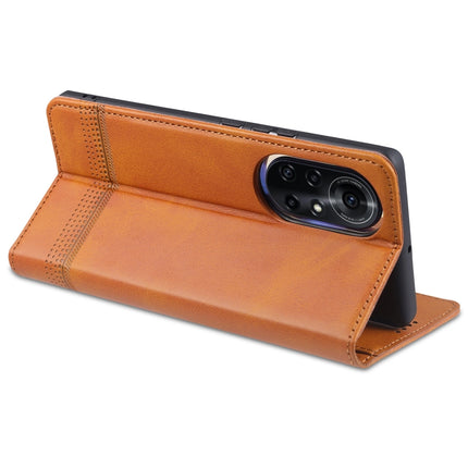 AZNS Magnetic Calf Texture Horizontal Flip Leather Case with Card Slots & Holder & Wallet, For Huawei nova 8 5G, For Samsung Galaxy S21 Ultra 5G, For Huawei nova 8 Pro 5G